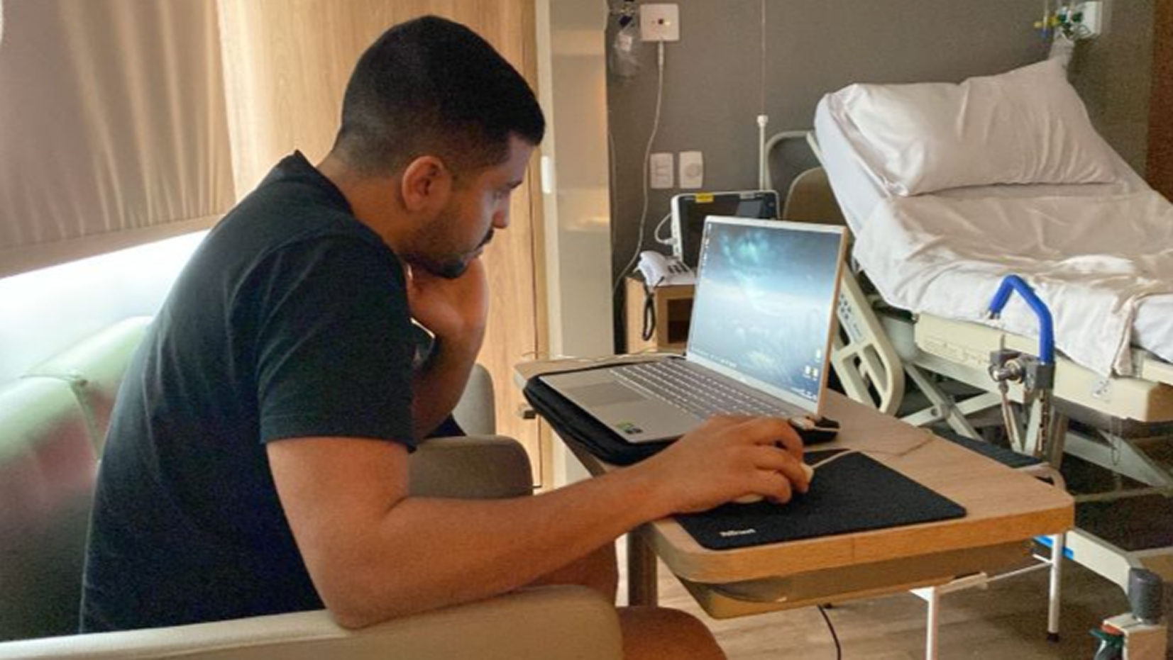 Building while my wife was on labor